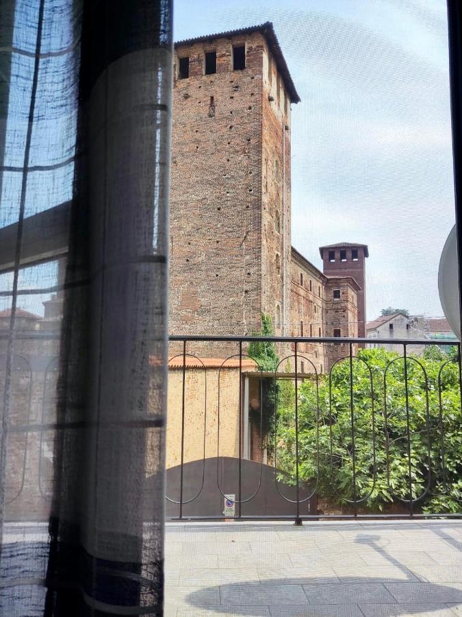 Appartamento Conte Verde Vercelli Bagian luar foto
