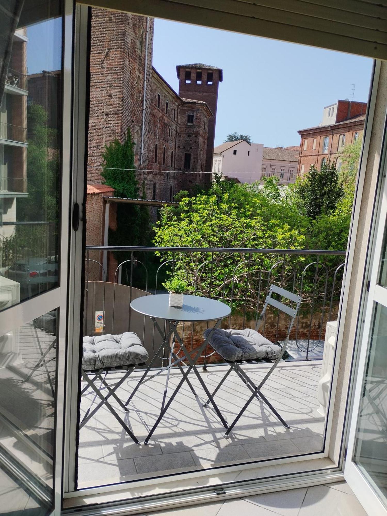 Appartamento Conte Verde Vercelli Bagian luar foto
